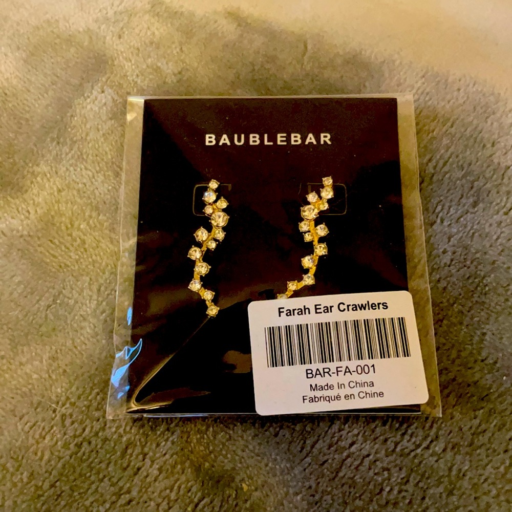 Baublebar Farah Gold Ear Crawlers